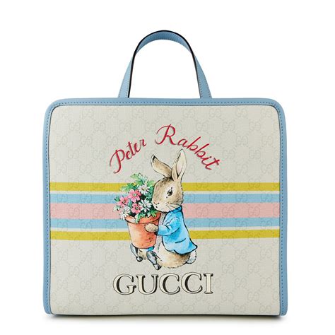 gucci peter rabbit bag|Peter Rabbit™ x Gucci tote bag.